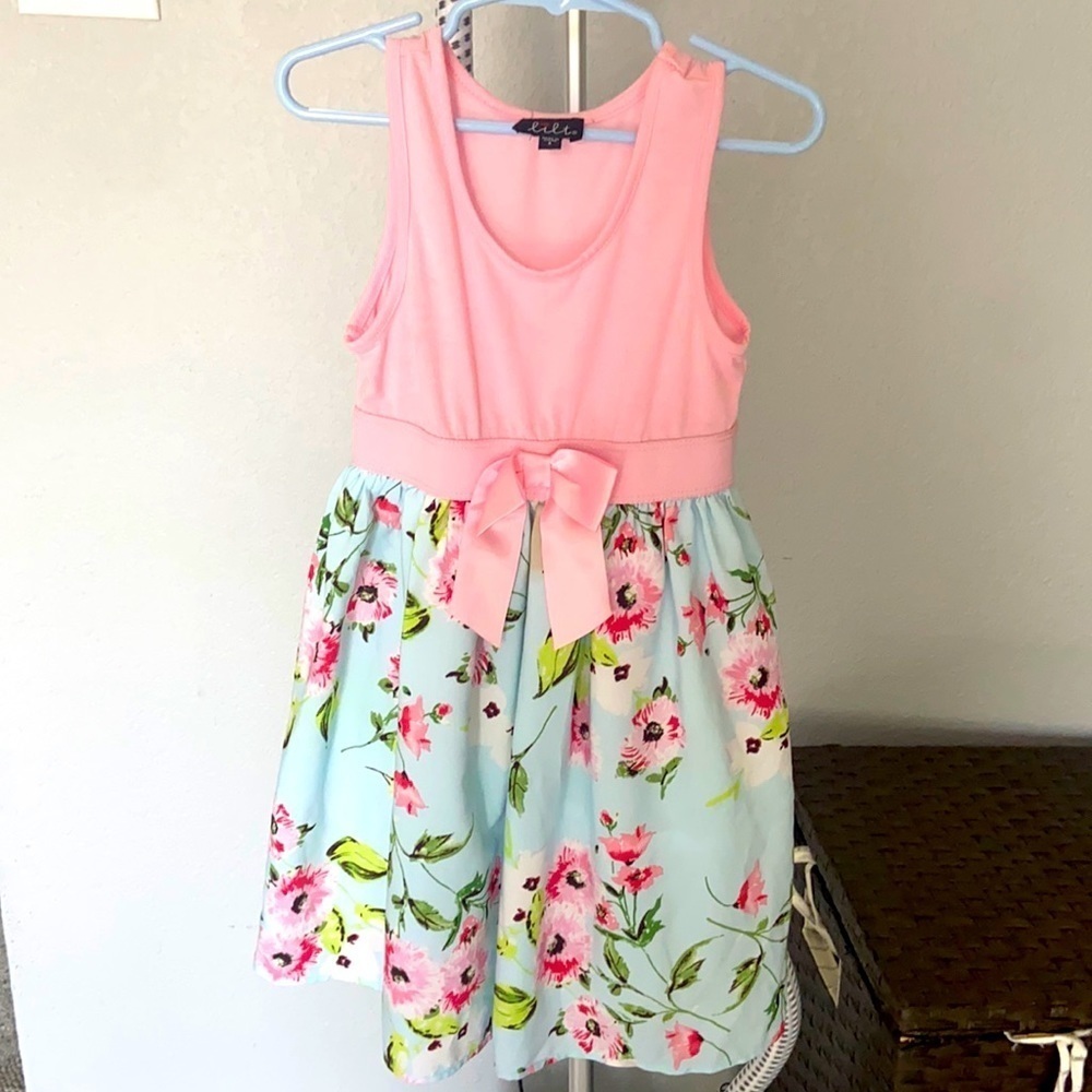 Summer floral dress